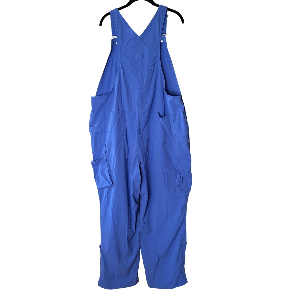 Duluth Trading Co Heirloom Gardening Bib Overalls Women's 2X x 31 Gray Ripstop